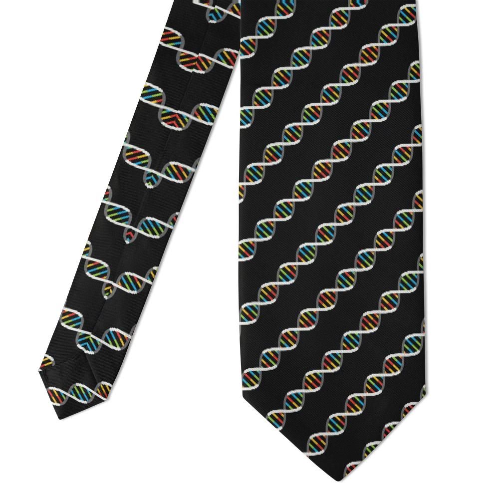 Barnekow - Black DNA Helix Tie – Double Helix