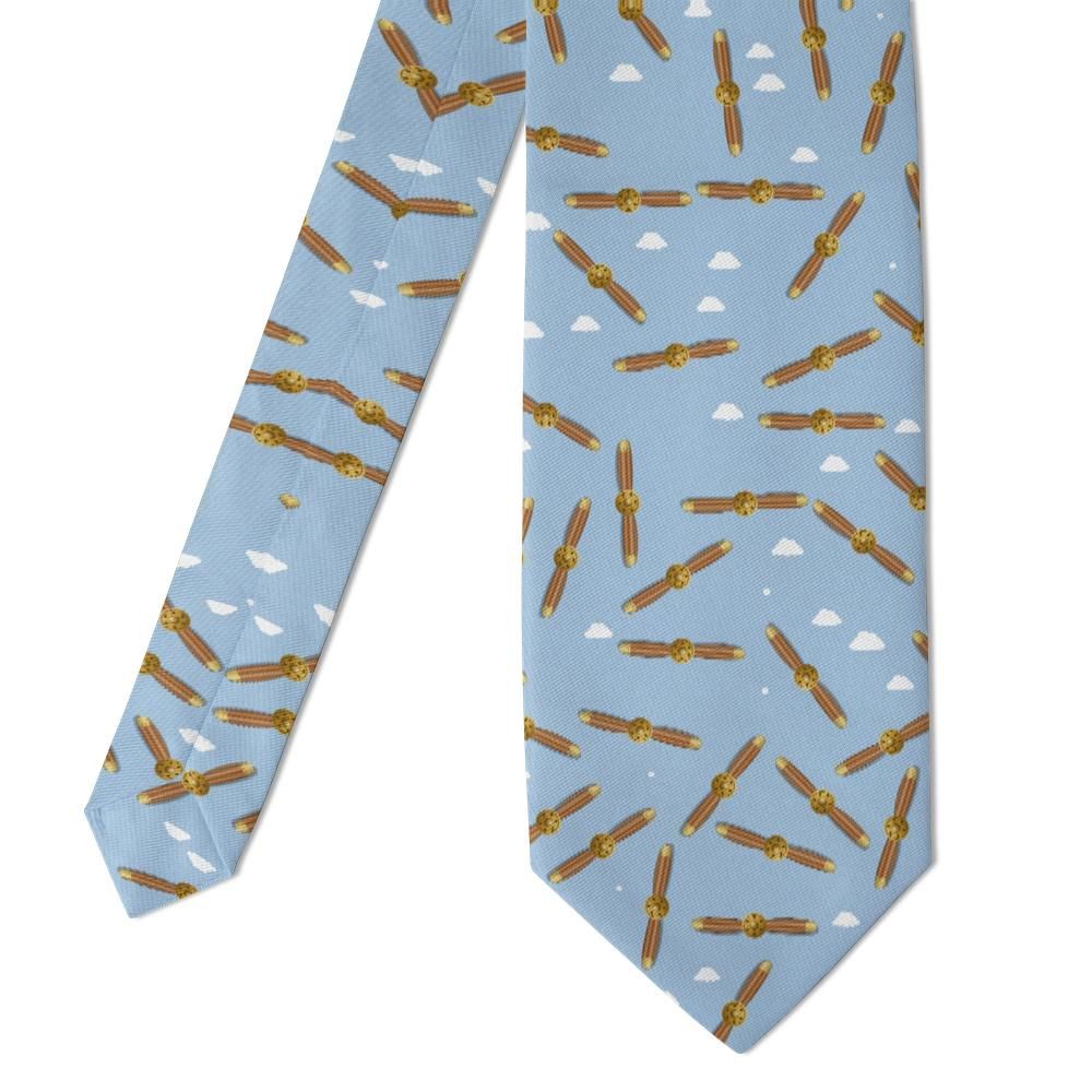 Gosiewski - Sky Blue Propeller Tie – Golden Age of Flight