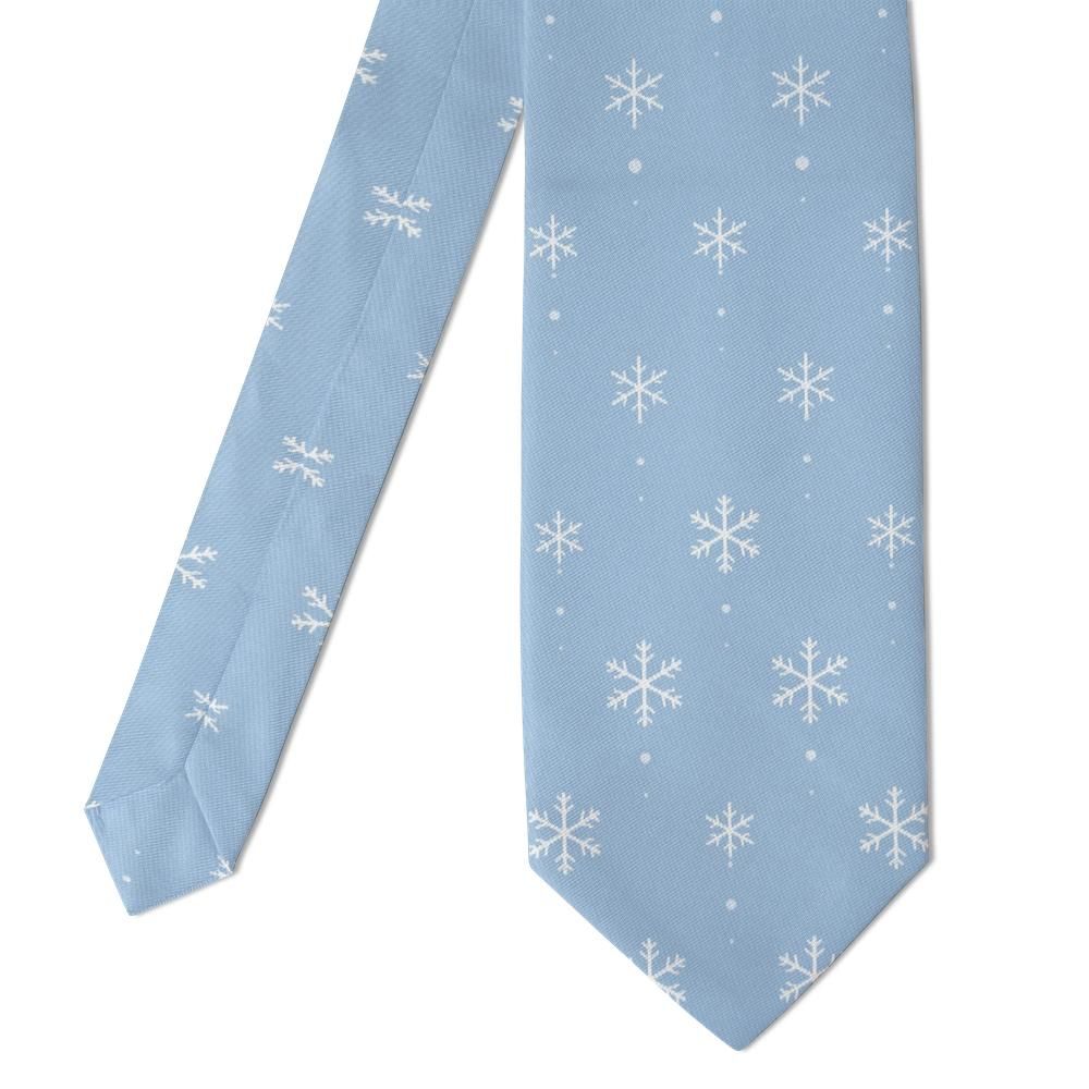 Gyllenhaal - Ice Blue Snowfall Tie – Winter Morning
