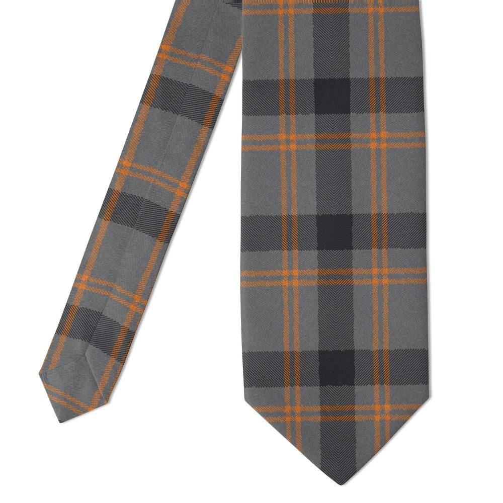 Tersmeden - Grey & Orange Blanket Plaid Tie – Mountain Hut