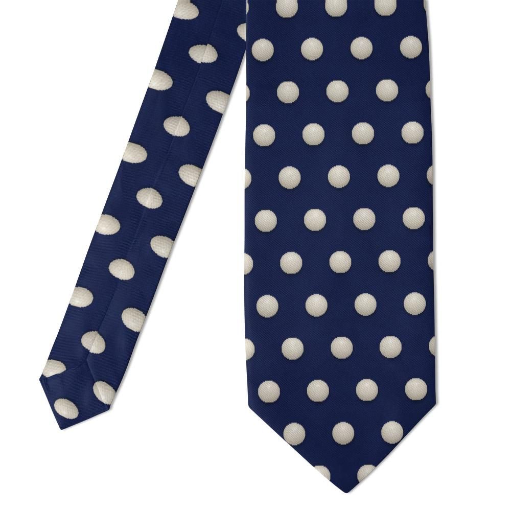 Stålhammar - Navy Pearl Dot Tie – Opera Night