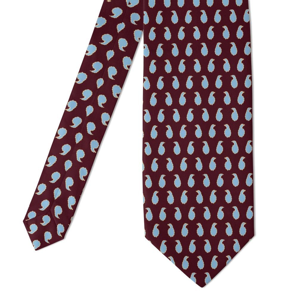 Venier - Wine & Sky Petit Boteh Tie – Merchant's Charm