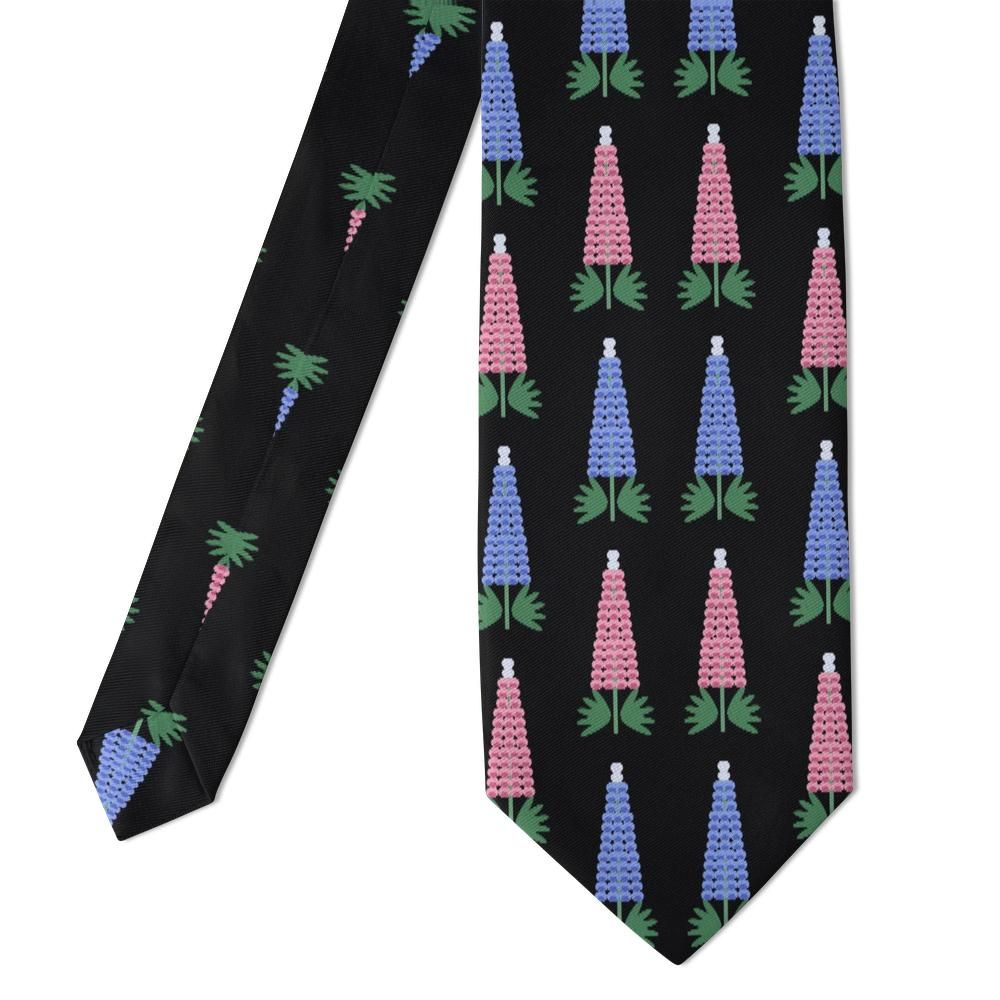 Pappenheim - Black & Blue Lupin Tie – Midnight Spires