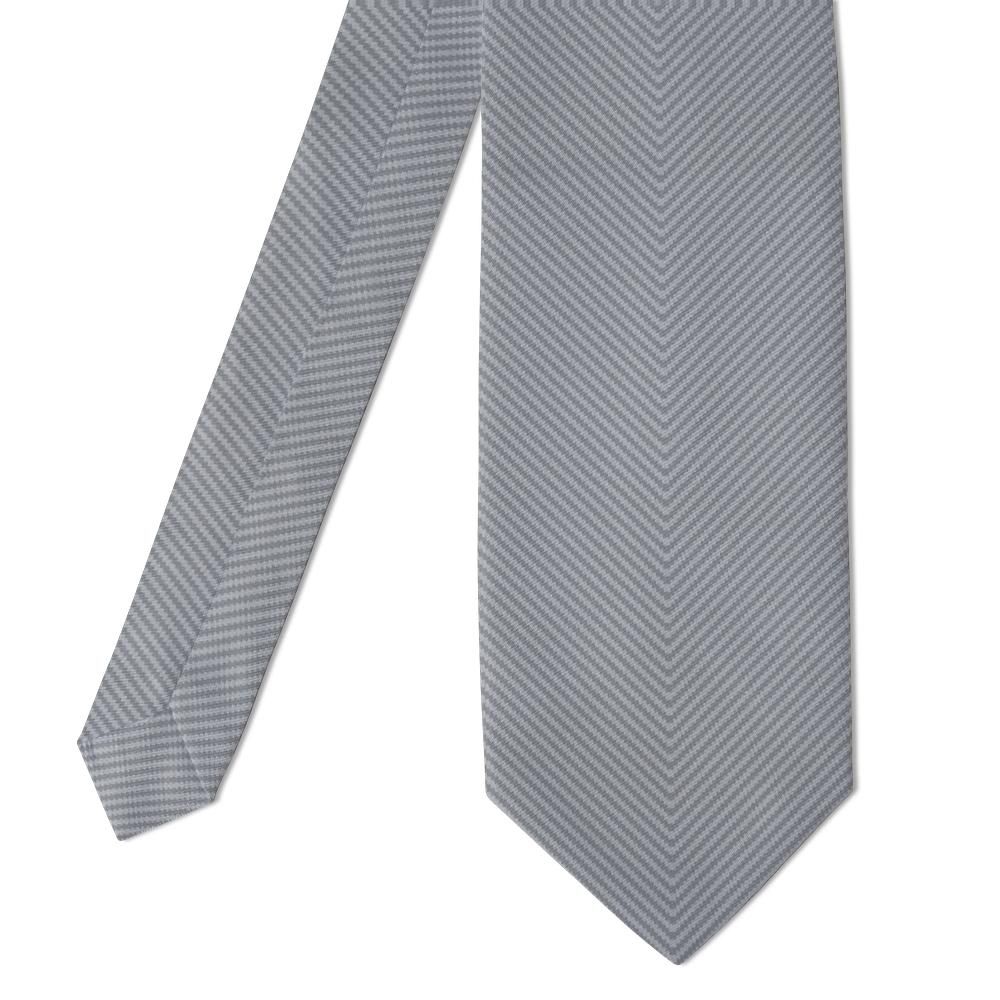 Nordenskiöld - Silver Sharkskin Tie – Boardroom