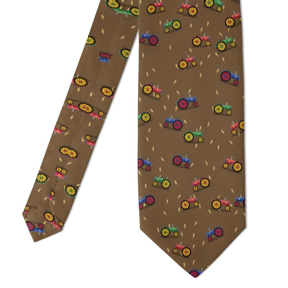 Sulkowski - Brown Tractor Tie – Harvest-Time Farm Machines