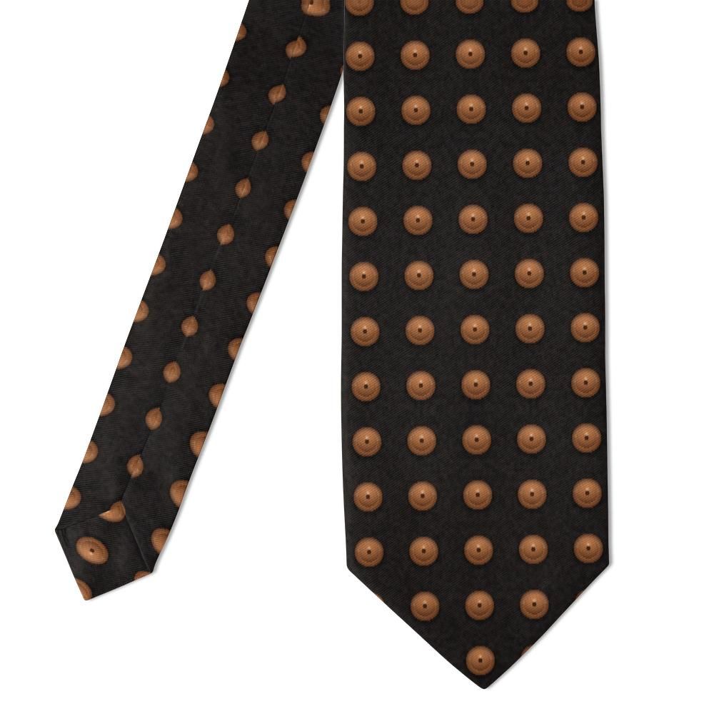 Rosenblad - Black & Copper Rivet Dot Tie – Motor Club