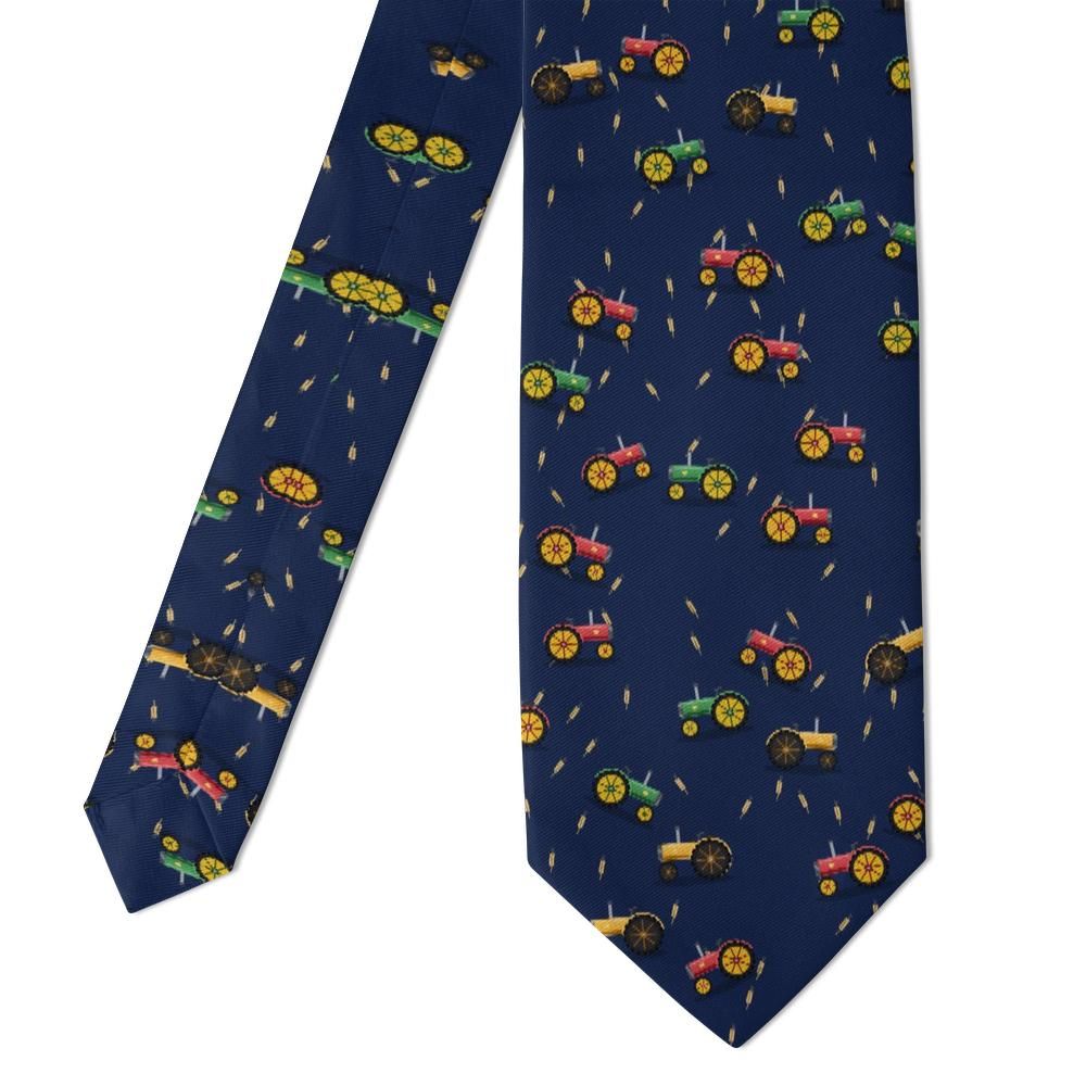 Sulkowski - Navy Tractor Tie – Classic Tractors for the Country Gent