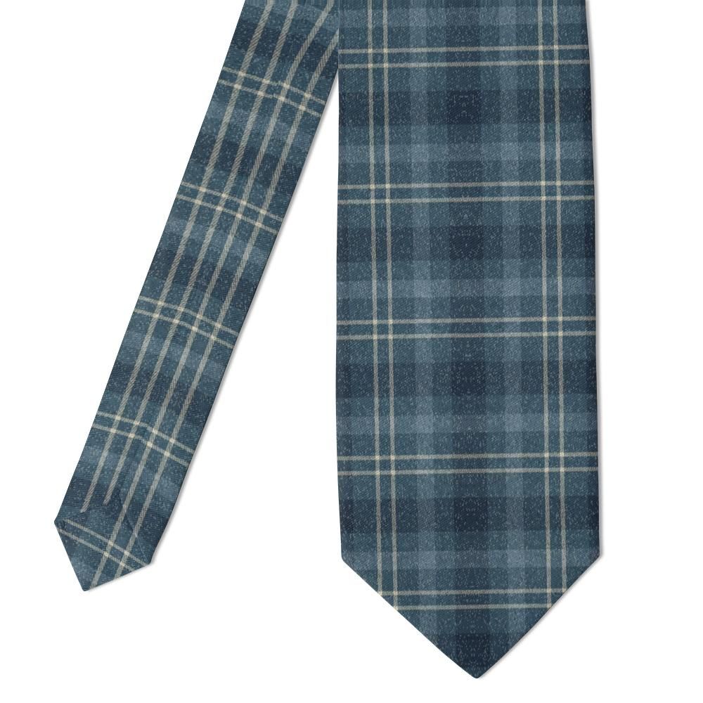 Palmstierna - Sea Blue Hebridean Plaid Tie – Harbour Walk