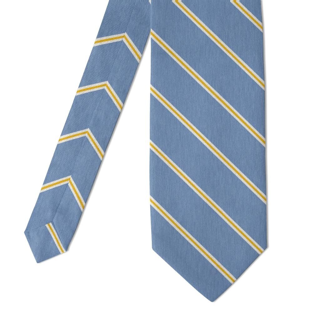 Cronhjort - Light Wash Selvedge Stripe Tie – Weekend Market