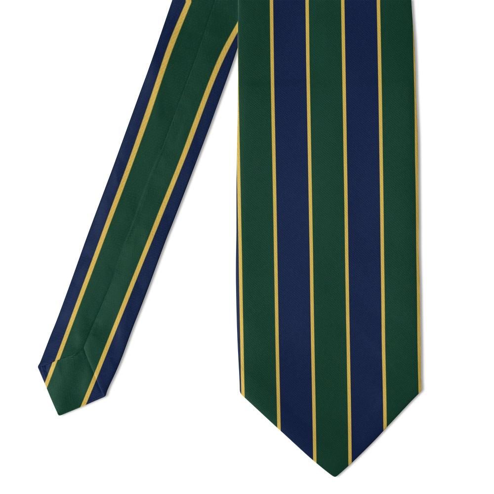 Solms - Green & Navy Guards Stripe Tie – Mess Dinner