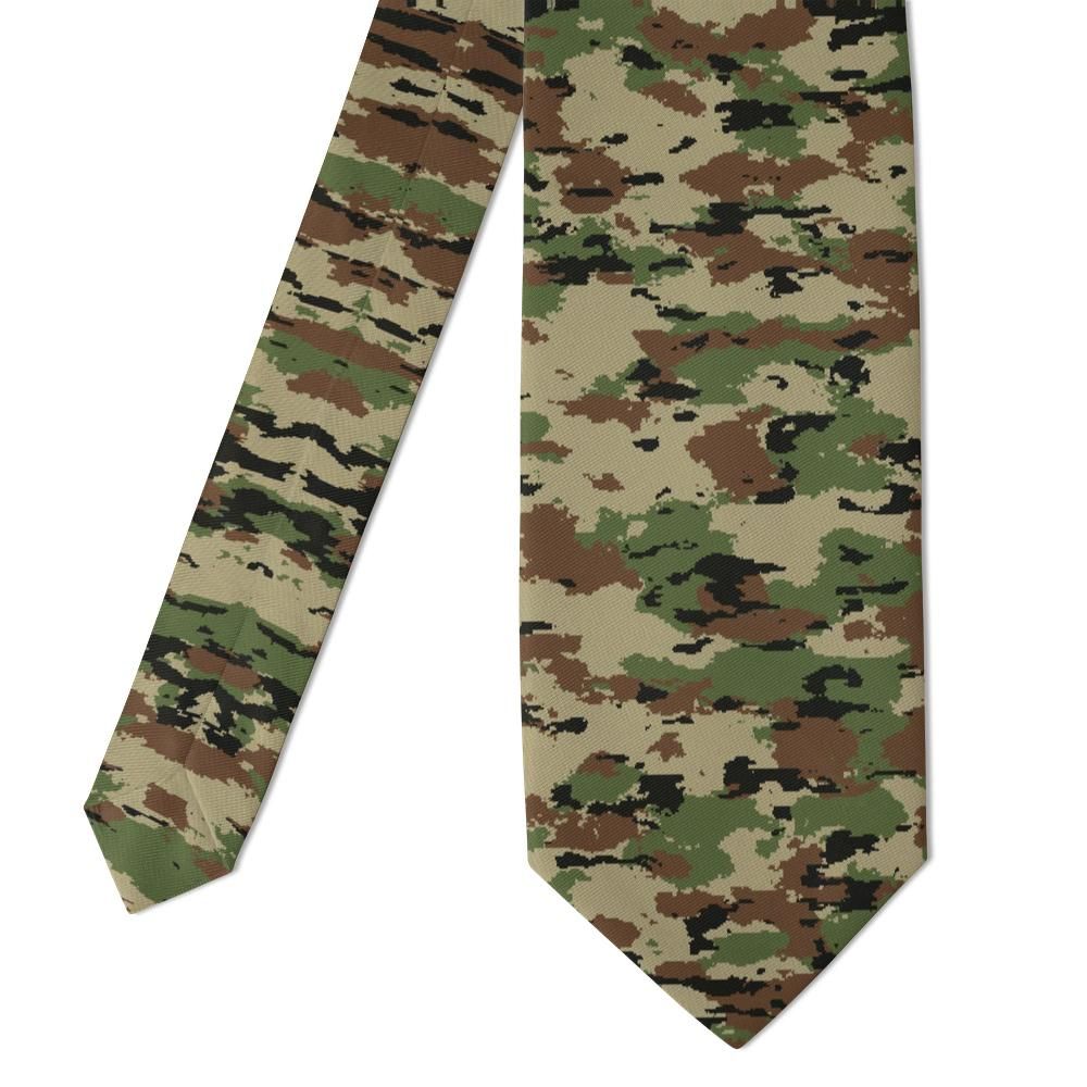 Seydlitz - Khaki & Green Disruptive Camo Tie – Officers' Mess