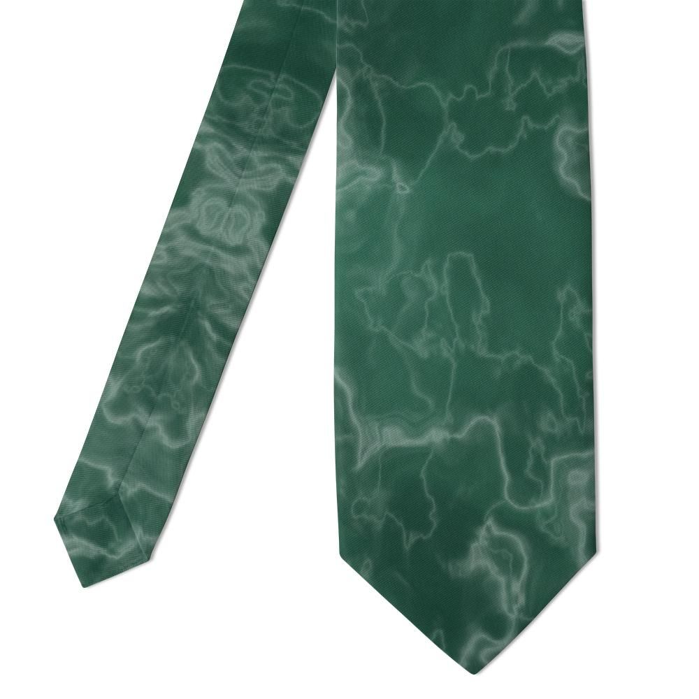 Gyldencrone - Emerald & White Marble Tie – Verde Palace