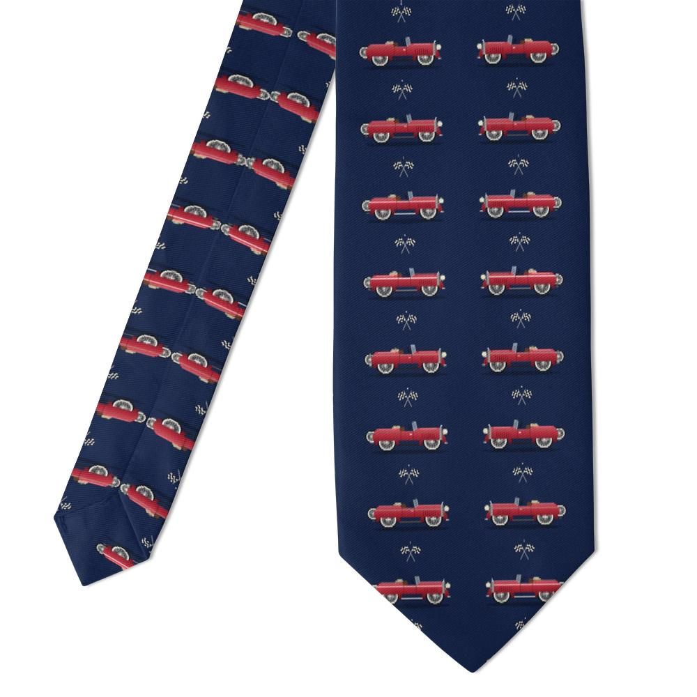 Berchtold - Navy & Red Roadster Tie – Grand Tour