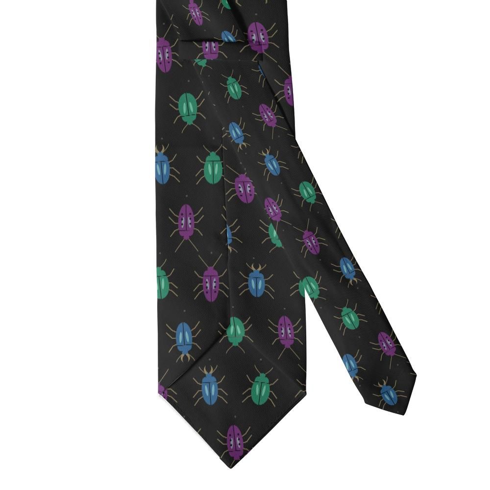Daa - Black & Emerald Beetle Tie – Jewel Specimen Cabinet