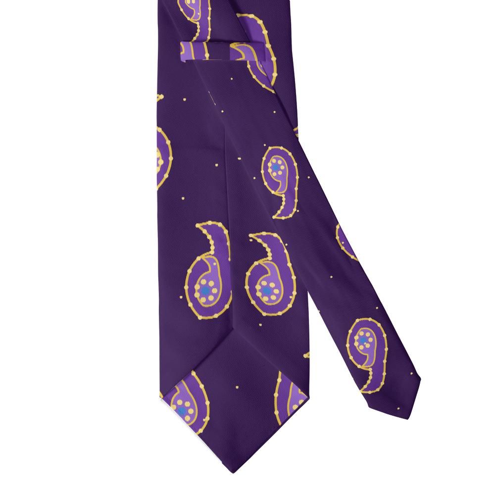 Grimani - Purple & Gold Grand Boteh Tie – Palazzo Grandeur