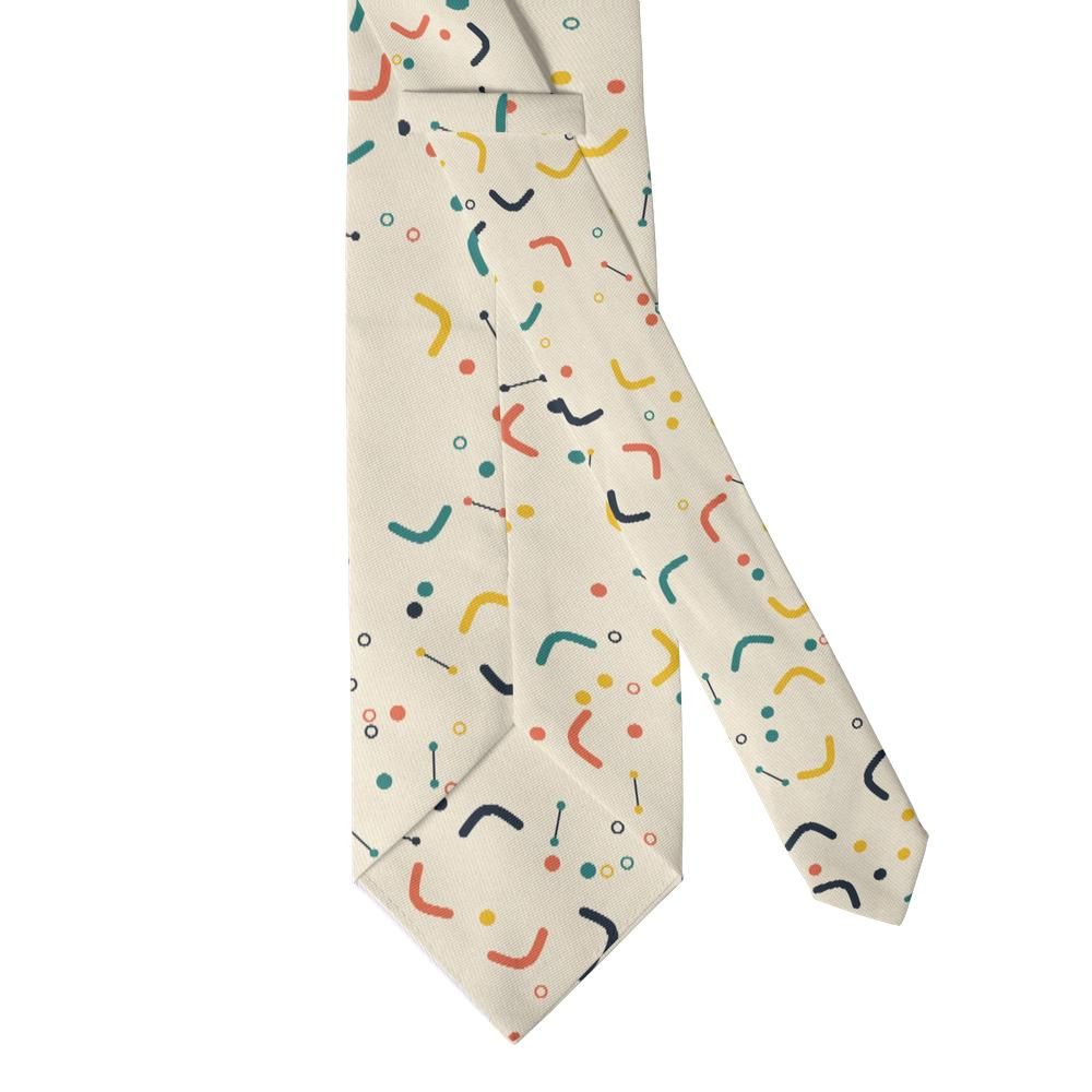 Gersdorff - Cream & Teal Boomerang Tie – Retro Kitchen