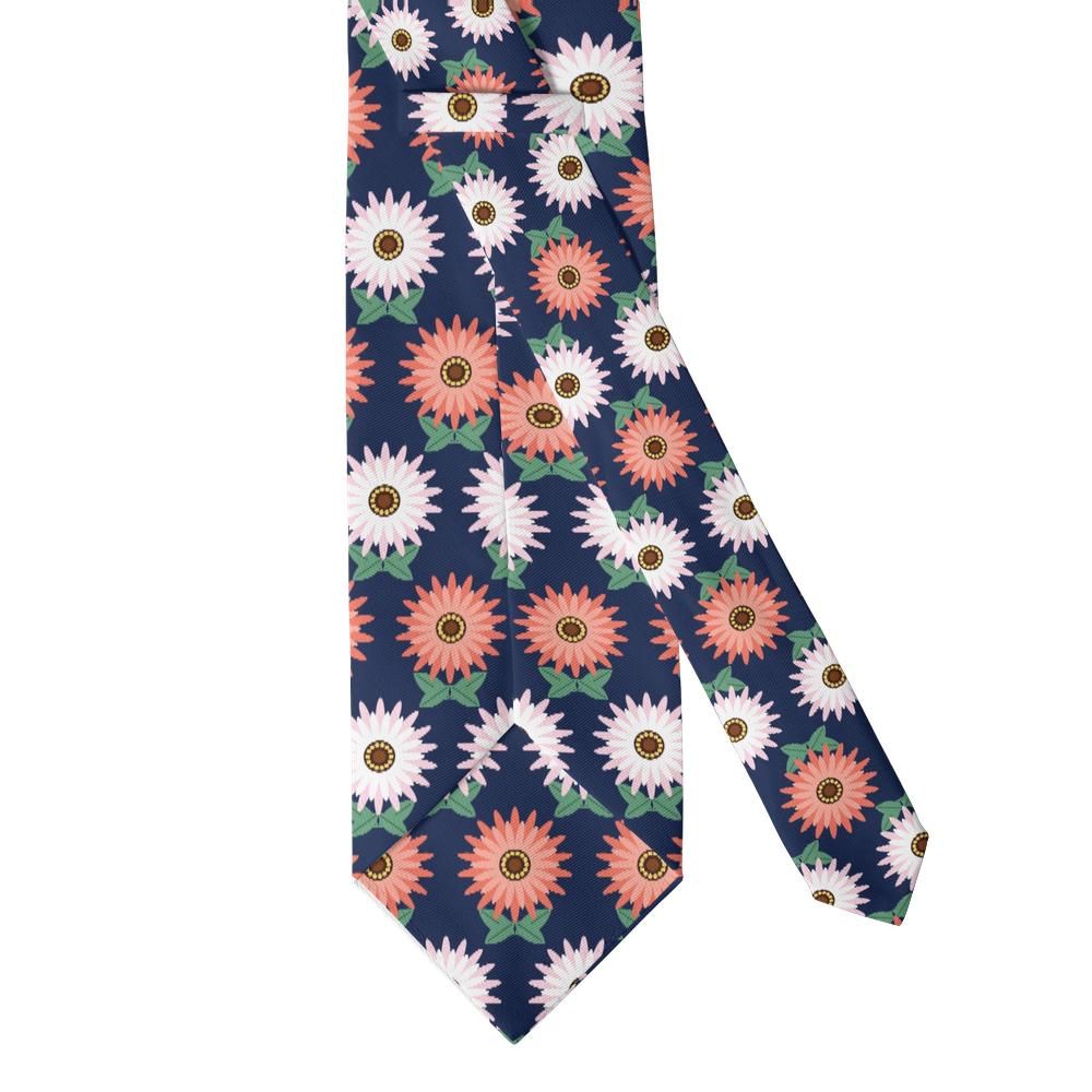 Stolberg - Navy & Coral Gerbera Tie – Flower Stall