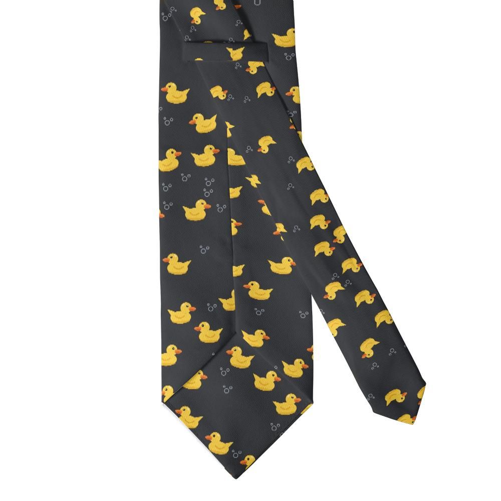 Stygge - Charcoal Rubber Duck Tie – Debug Duck