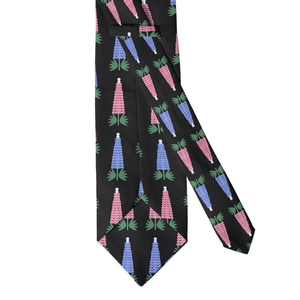 Pappenheim - Black & Blue Lupin Tie – Midnight Spires