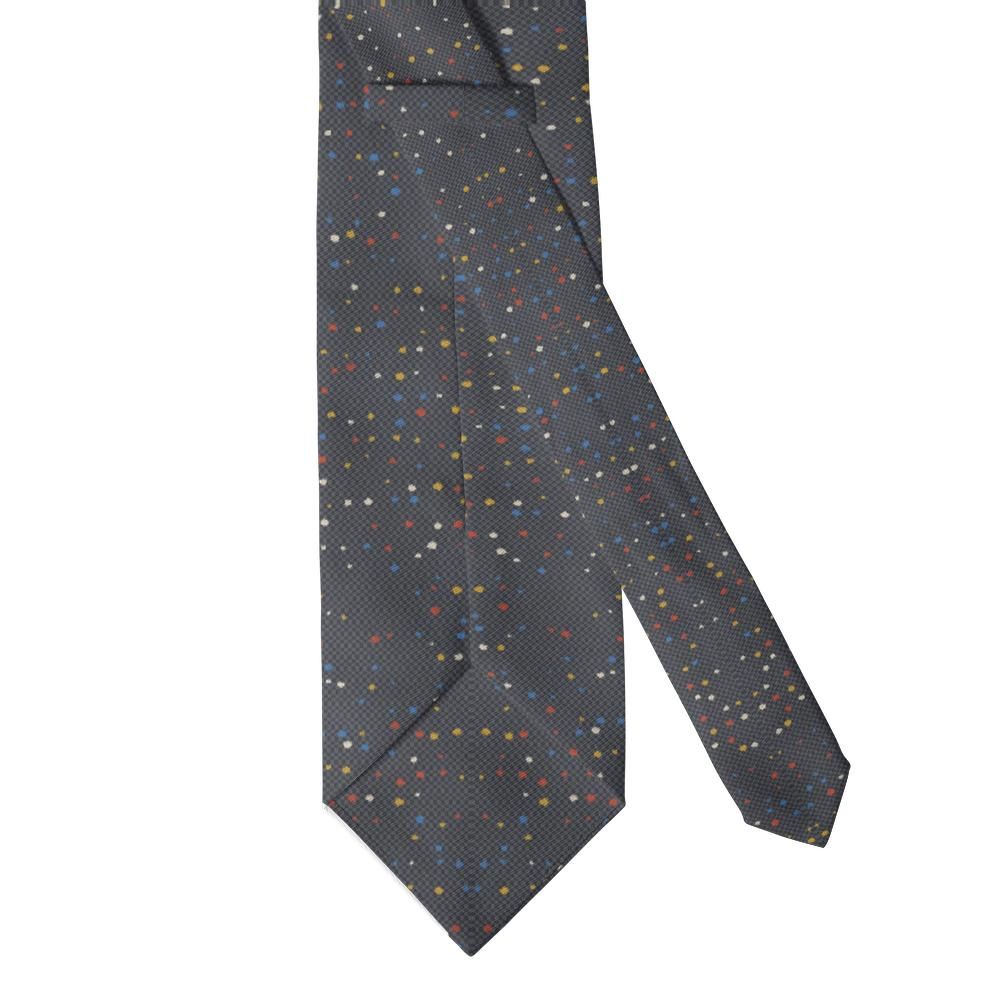Sobieski - Charcoal Donegal Tie – Peat Fire
