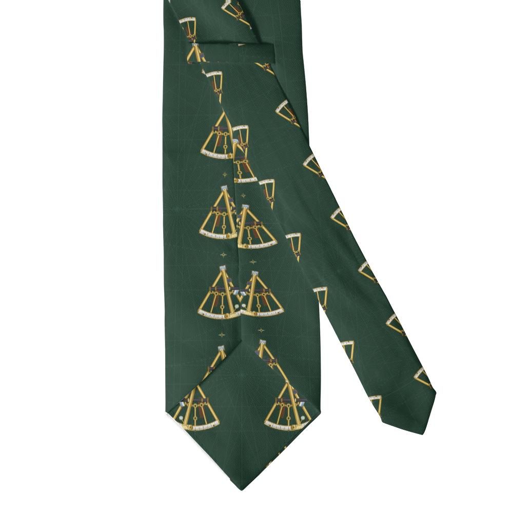 Palffy - Forest & Brass Sextant Tie – Quarterdeck