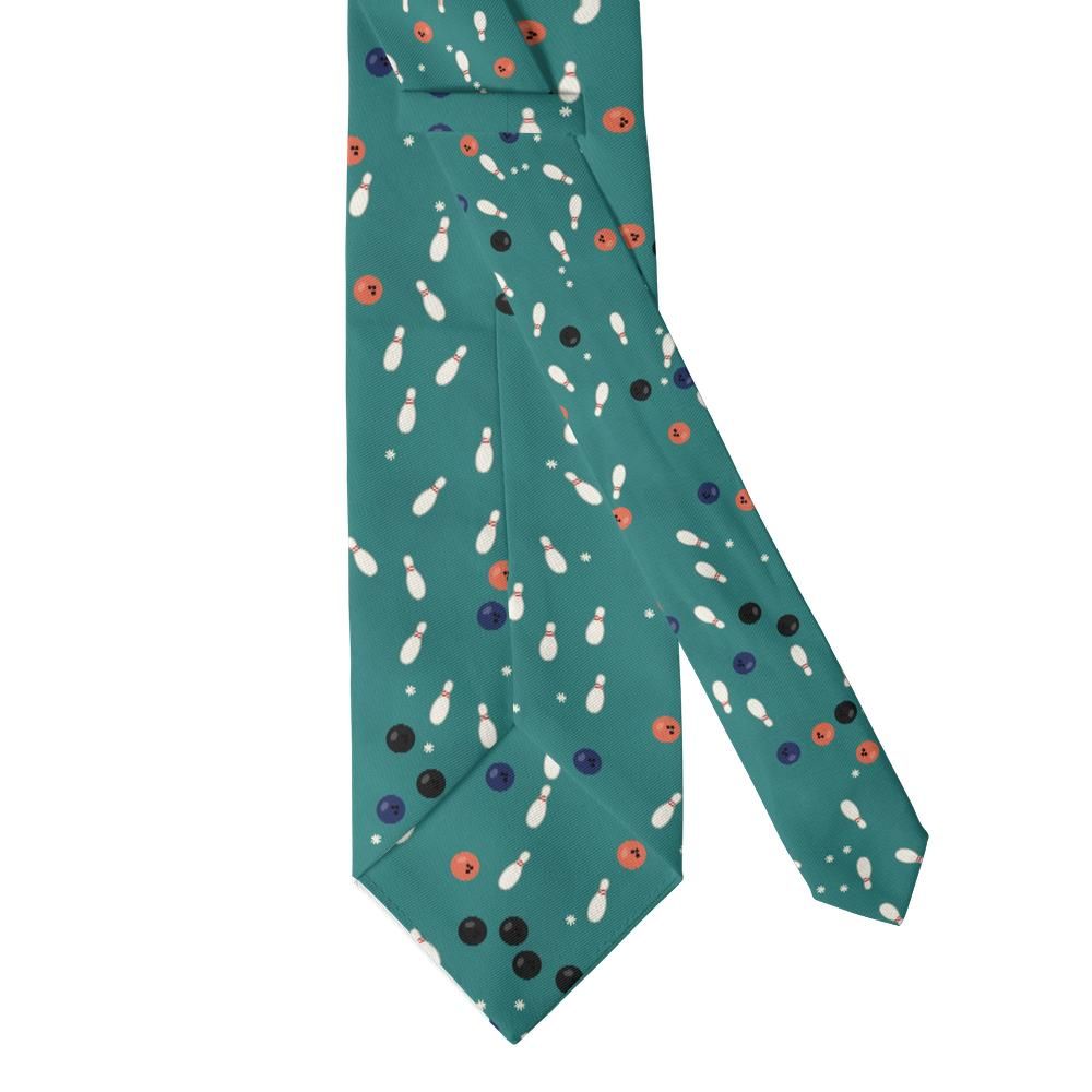 Sandberg - Teal & Cream Bowling Tie – Retro Alley