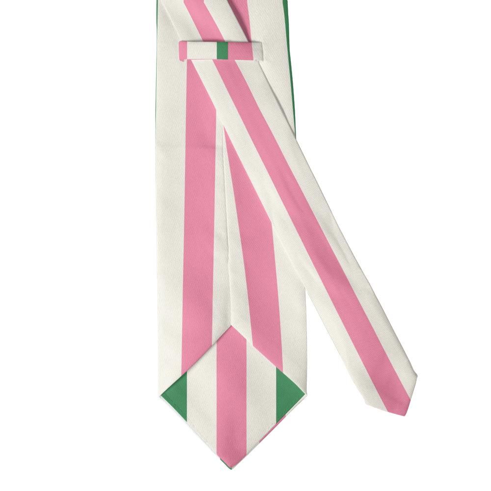 Isenburg - Pink & Green Cabana Stripe Tie – Poolside