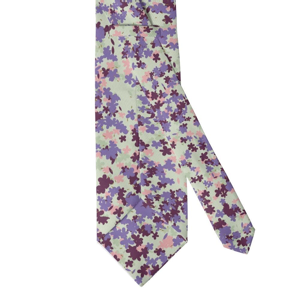 Rantzau - Sage & Plum Painted Blossom Tie – Lavender Field