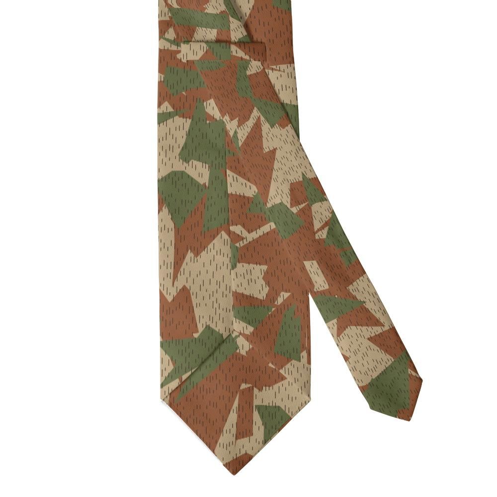 Scharnhorst - Rust & Olive Splinter Camo Tie – Autumn Manoeuvres
