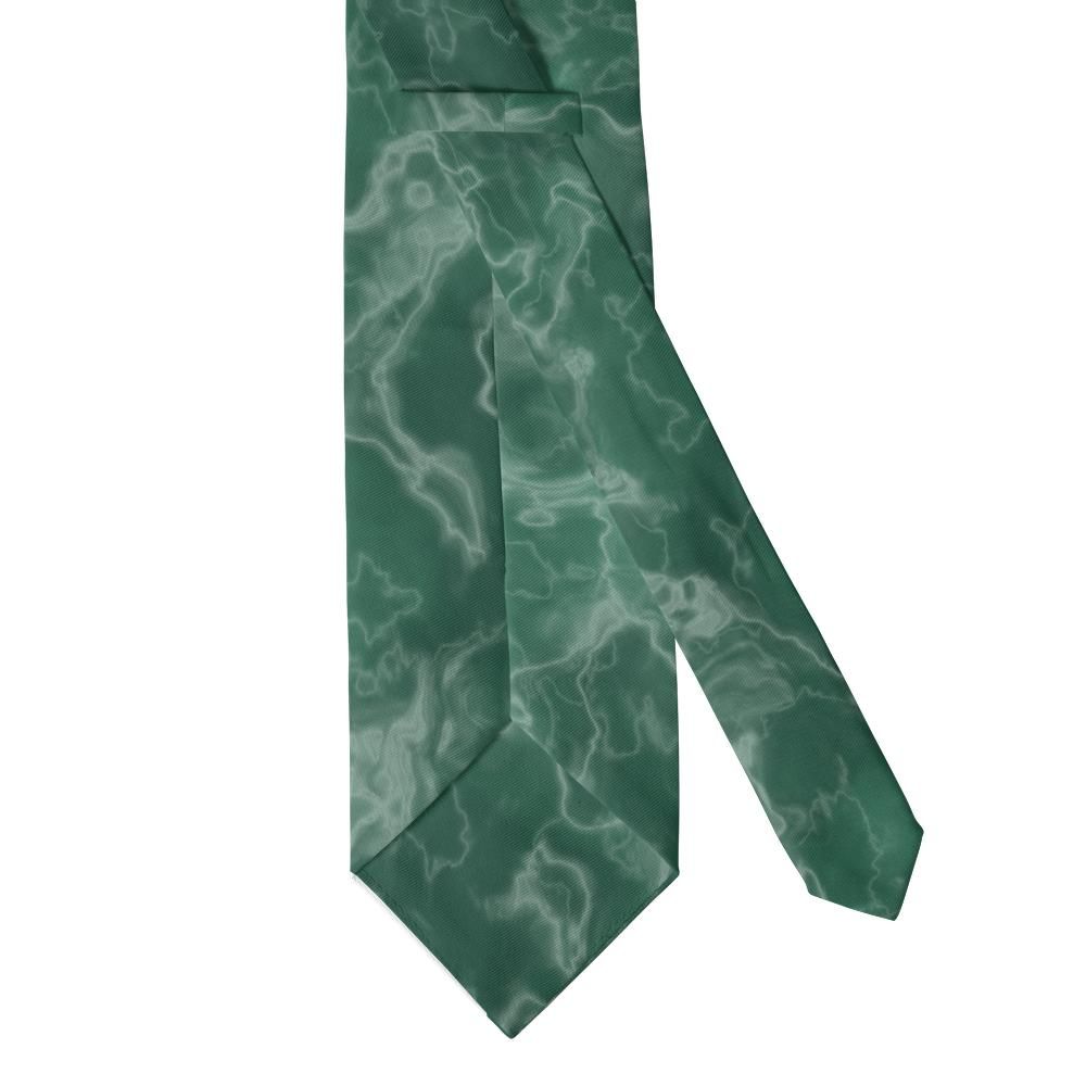 Gyldencrone - Emerald & White Marble Tie – Verde Palace
