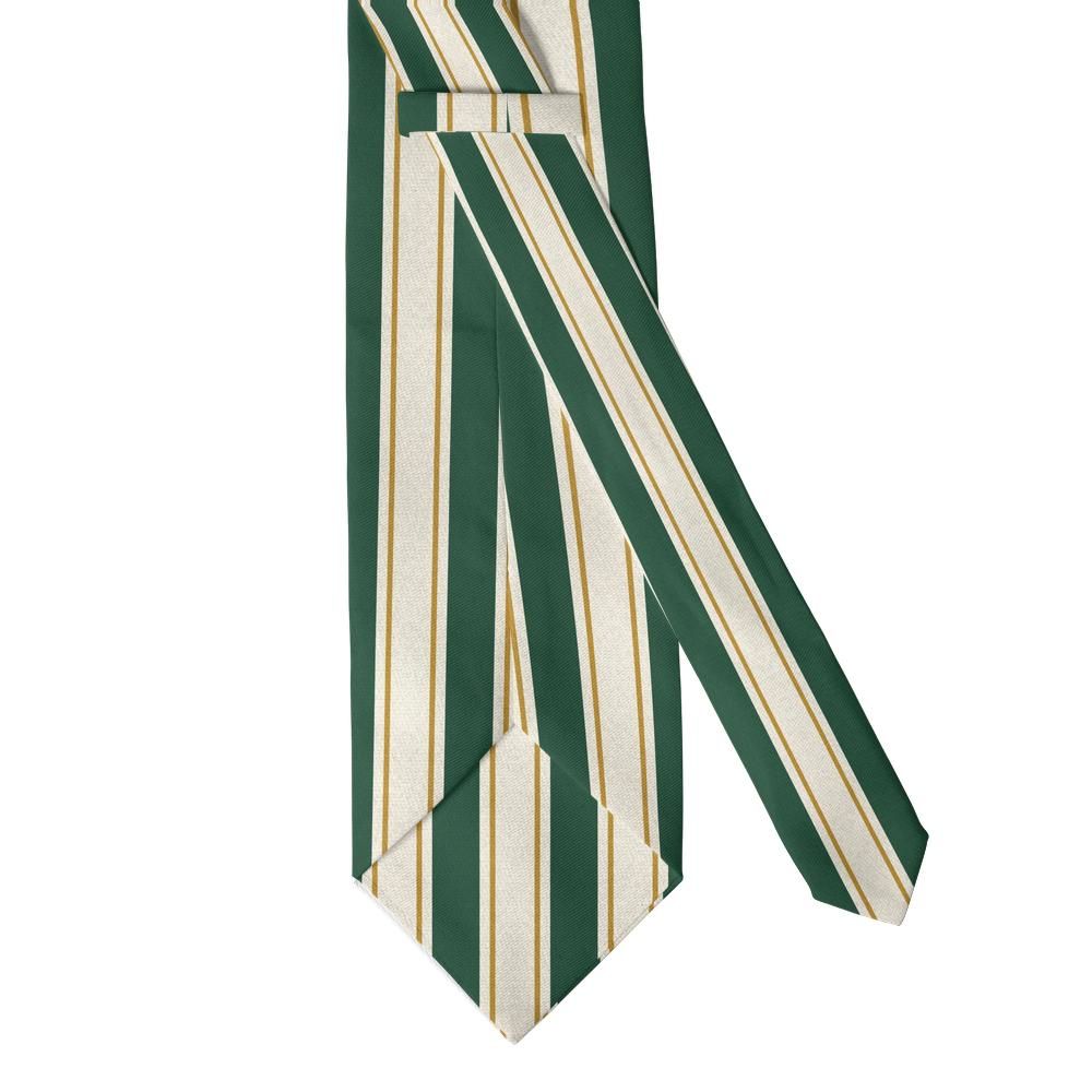 Bethlen - Green & Gold Butcher Stripe Tie – Delicatessen