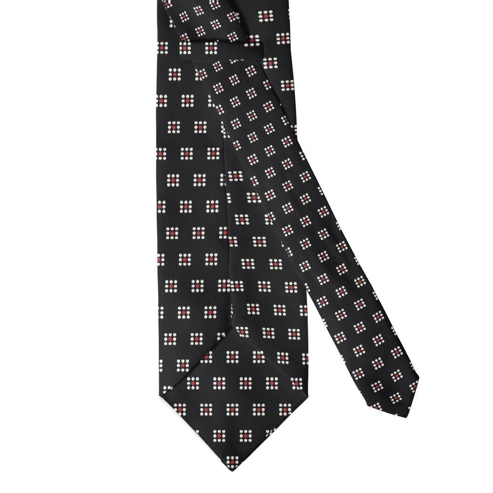 Stackelberg - Black Nine-Dot Tie – Midnight Nines