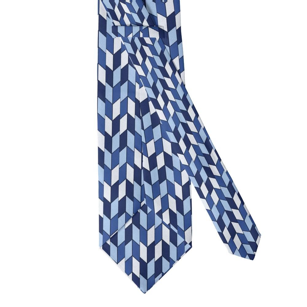 Marsvin - Navy & Sky Arrow Feather Tie – Archer’s Flight