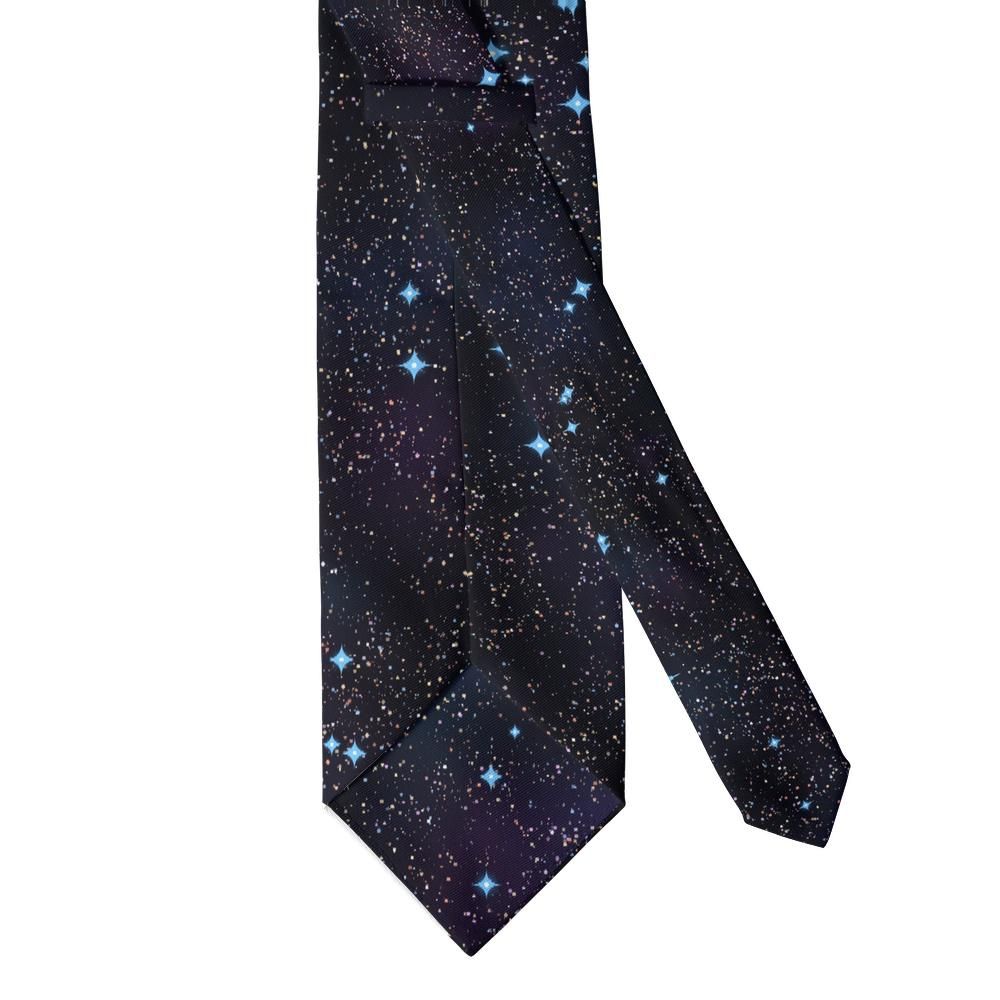 Danneskiold - Black & Blue Starfield Galaxy Tie – Deep Space
