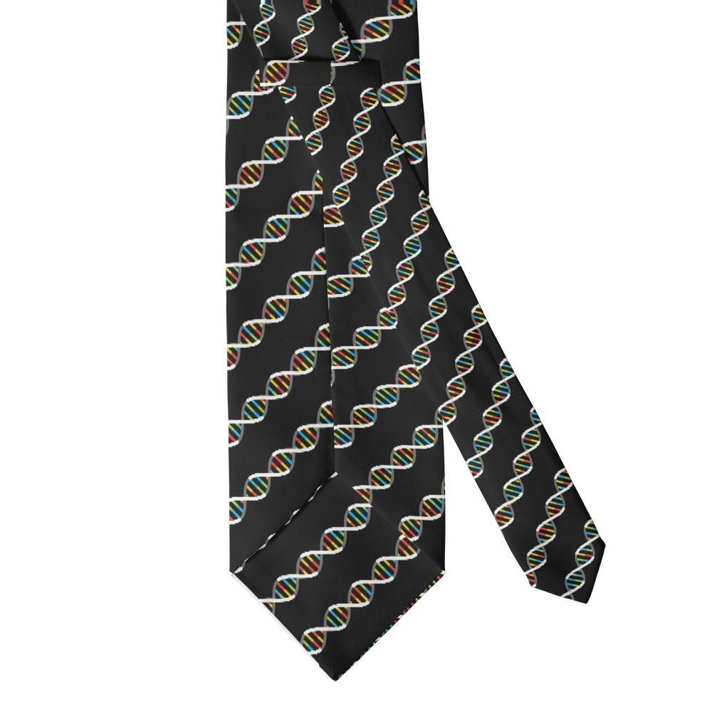 Barnekow - Black DNA Helix Tie – Double Helix
