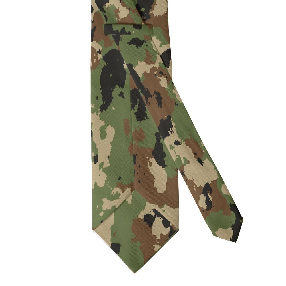 Radetzky - Green & Brown Woodland Camo Tie – Field Officer