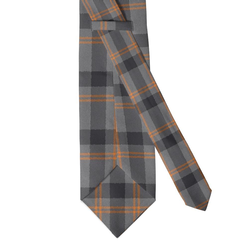 Tersmeden - Grey & Orange Blanket Plaid Tie – Mountain Hut