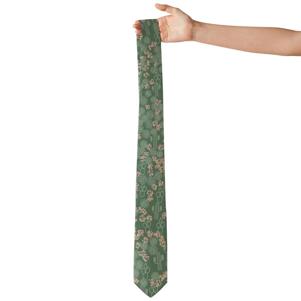 Trolle - Sage & Ivory Desert Succulent Tie – Greenhouse Garden