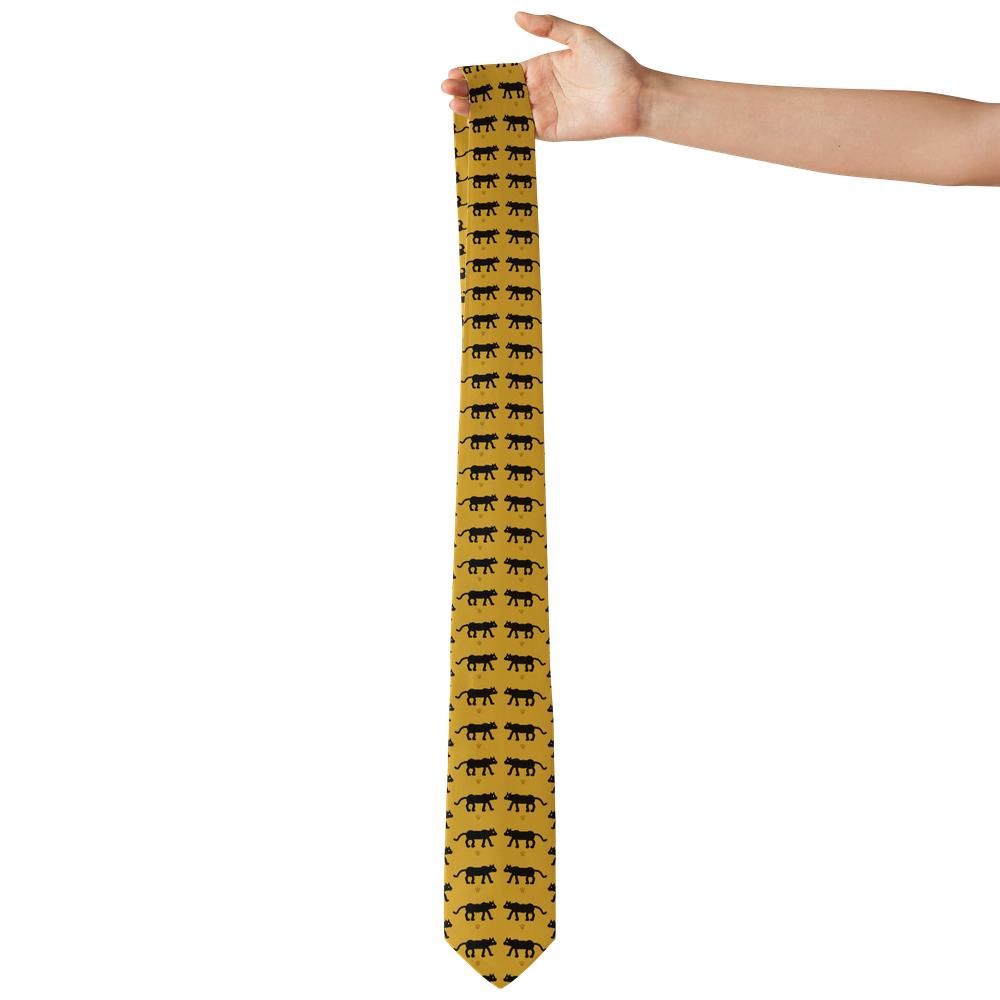 Pernštejn - Gold & Black Panther Tie – On the Prowl