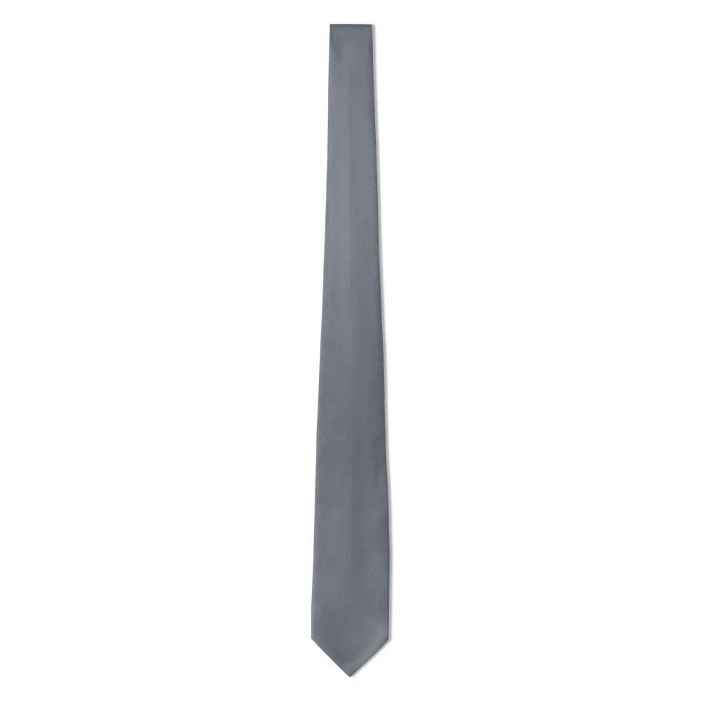 Hermelin - Steel Grey Barathea Tie – City Office