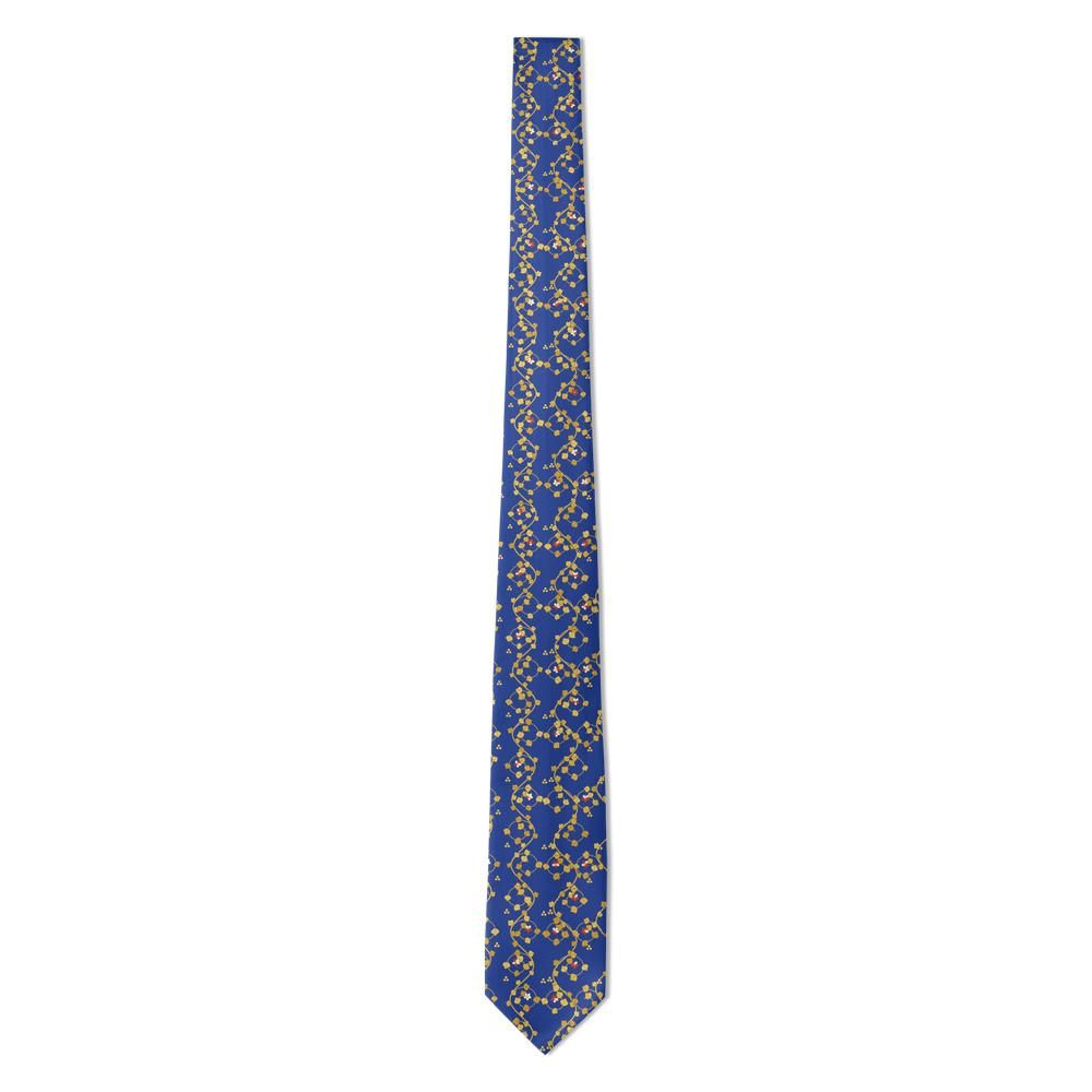 Walkendorff - Ultramarine & Gold Illuminated Vine Tie – Book of Hours