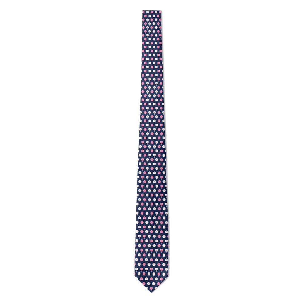 Törring - Navy & Pink Phlox Tie – Summer Border
