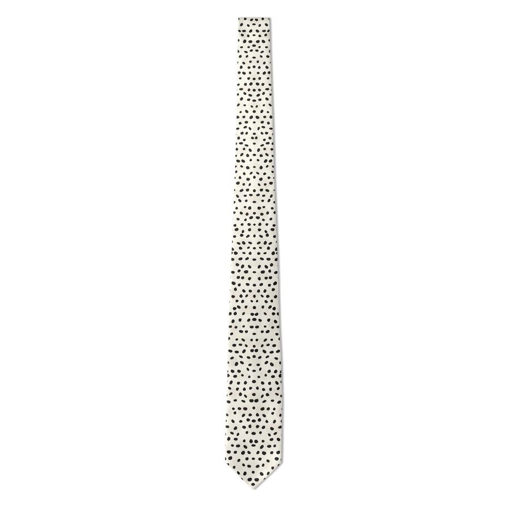 Kuefstein - Ivory & Black Cheetah Tie – Snow Chase