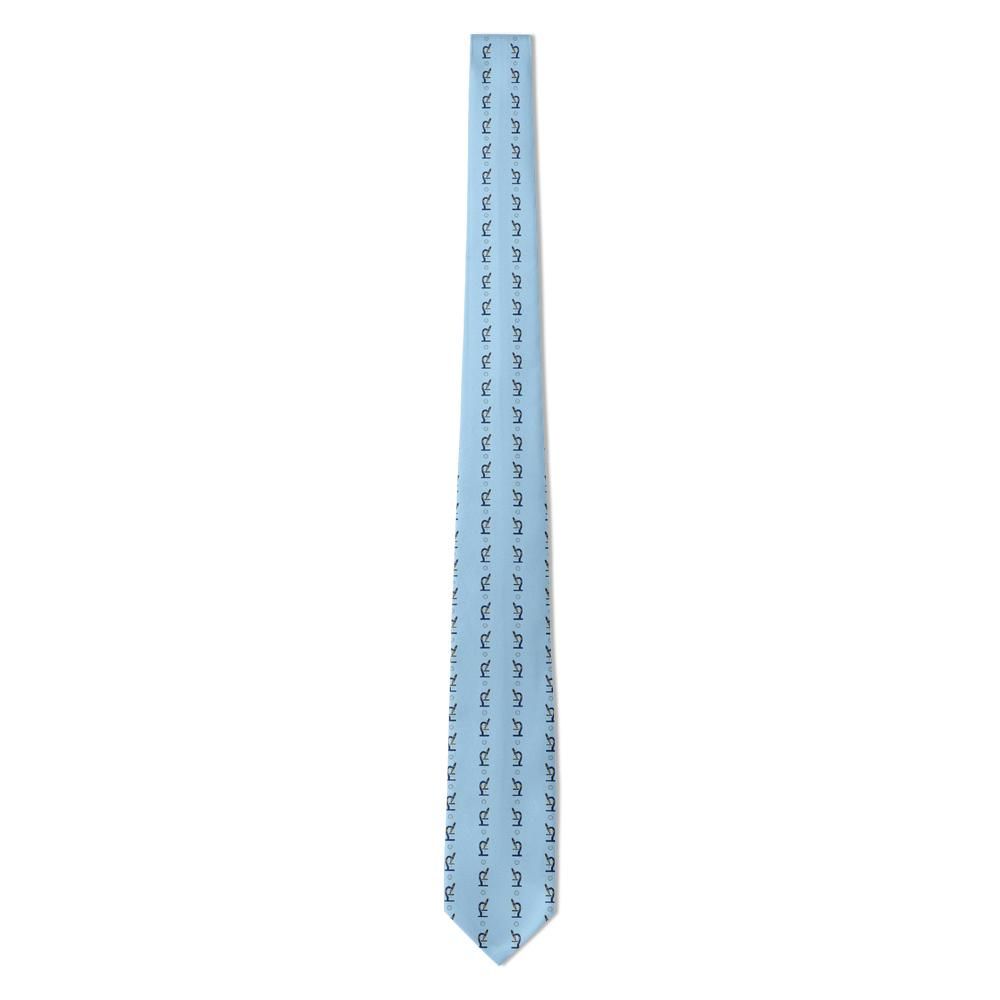 Laudon - Sky & Navy Microscope Tie – Field Study