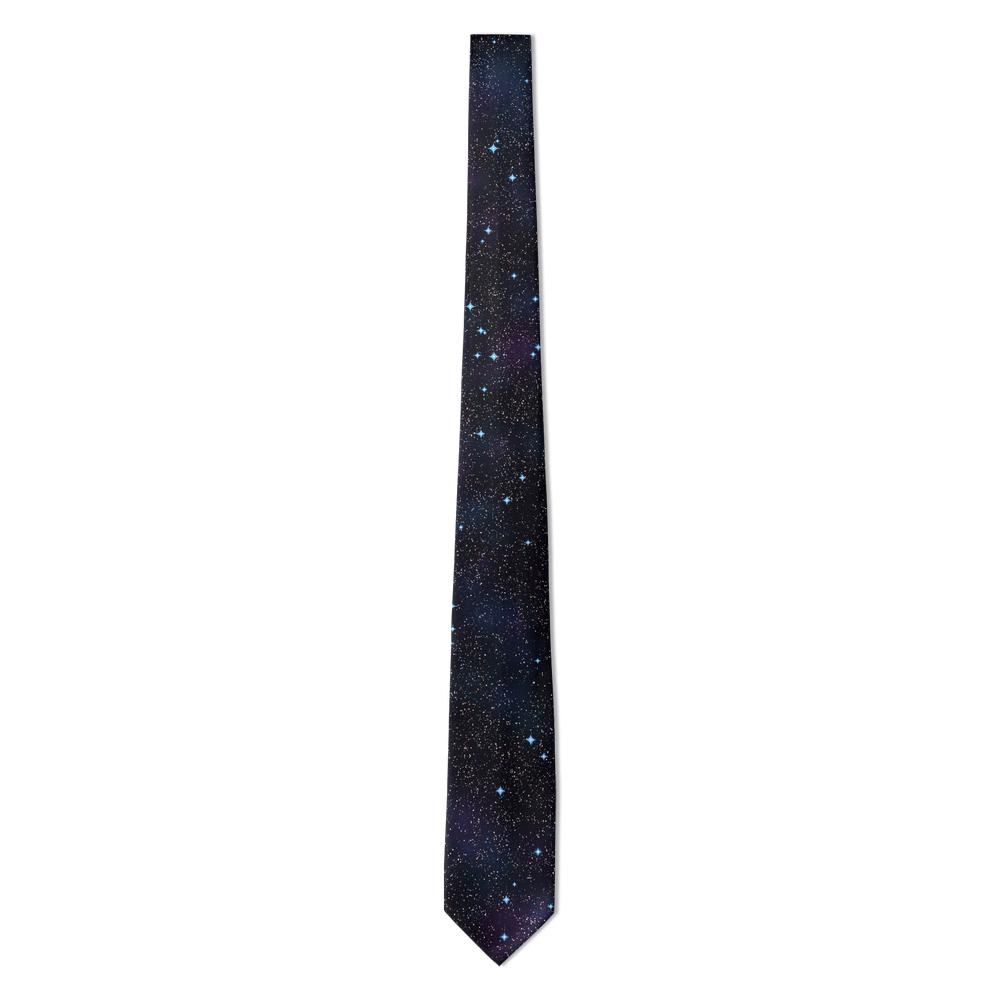 Danneskiold - Black & Blue Starfield Galaxy Tie – Deep Space