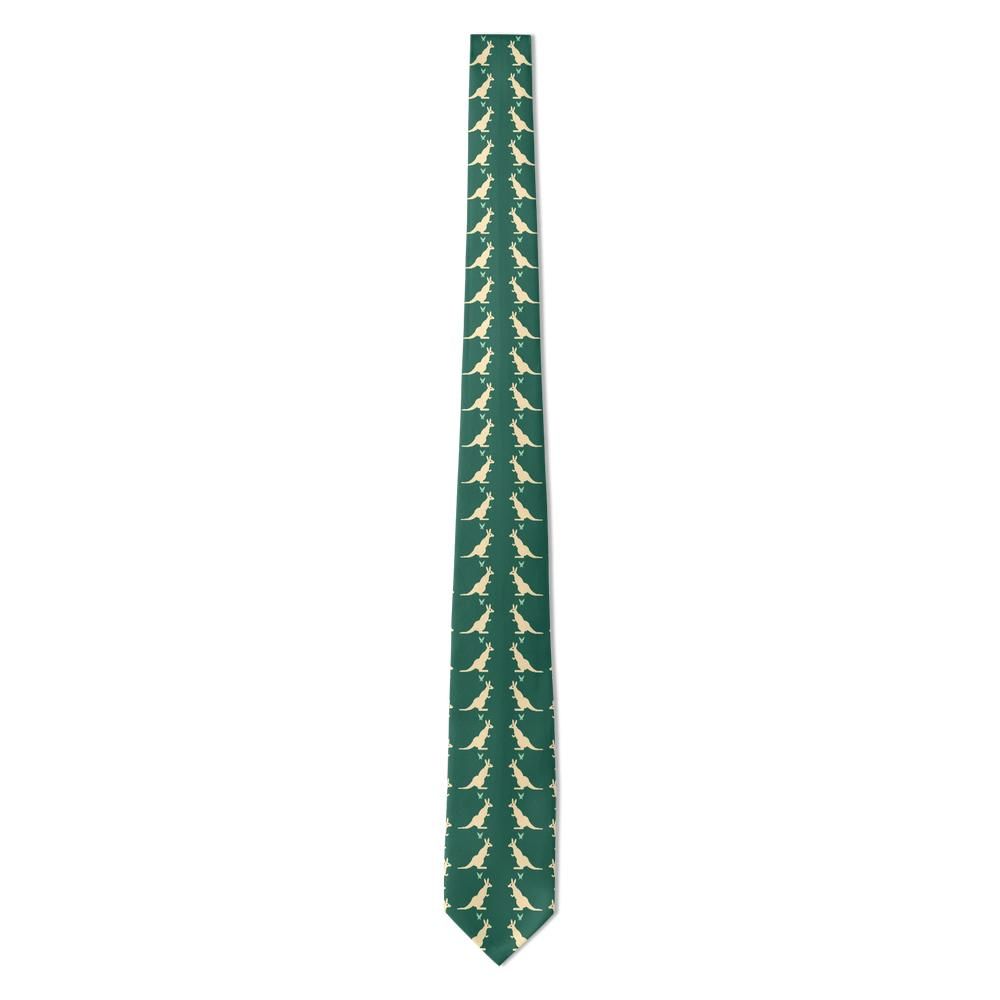Rechberg - Green & Sand Kangaroo Tie – Bush Hop
