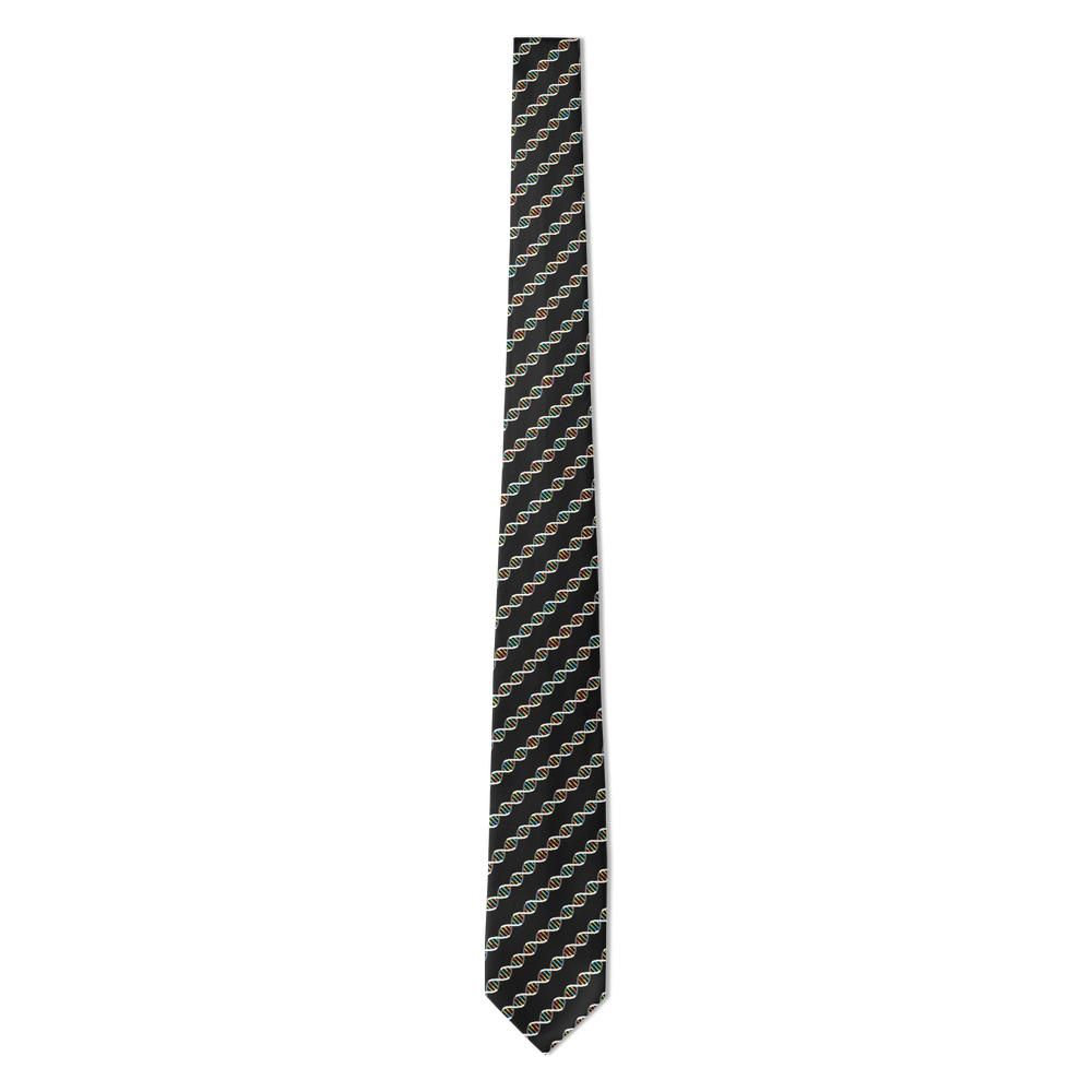 Barnekow - Black DNA Helix Tie – Double Helix