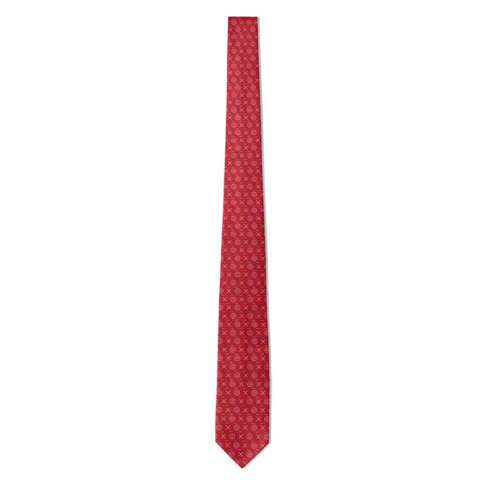 Benzon - Red Bandhani Tie – Tie-Dye Dot Rings for Festive Celebrations