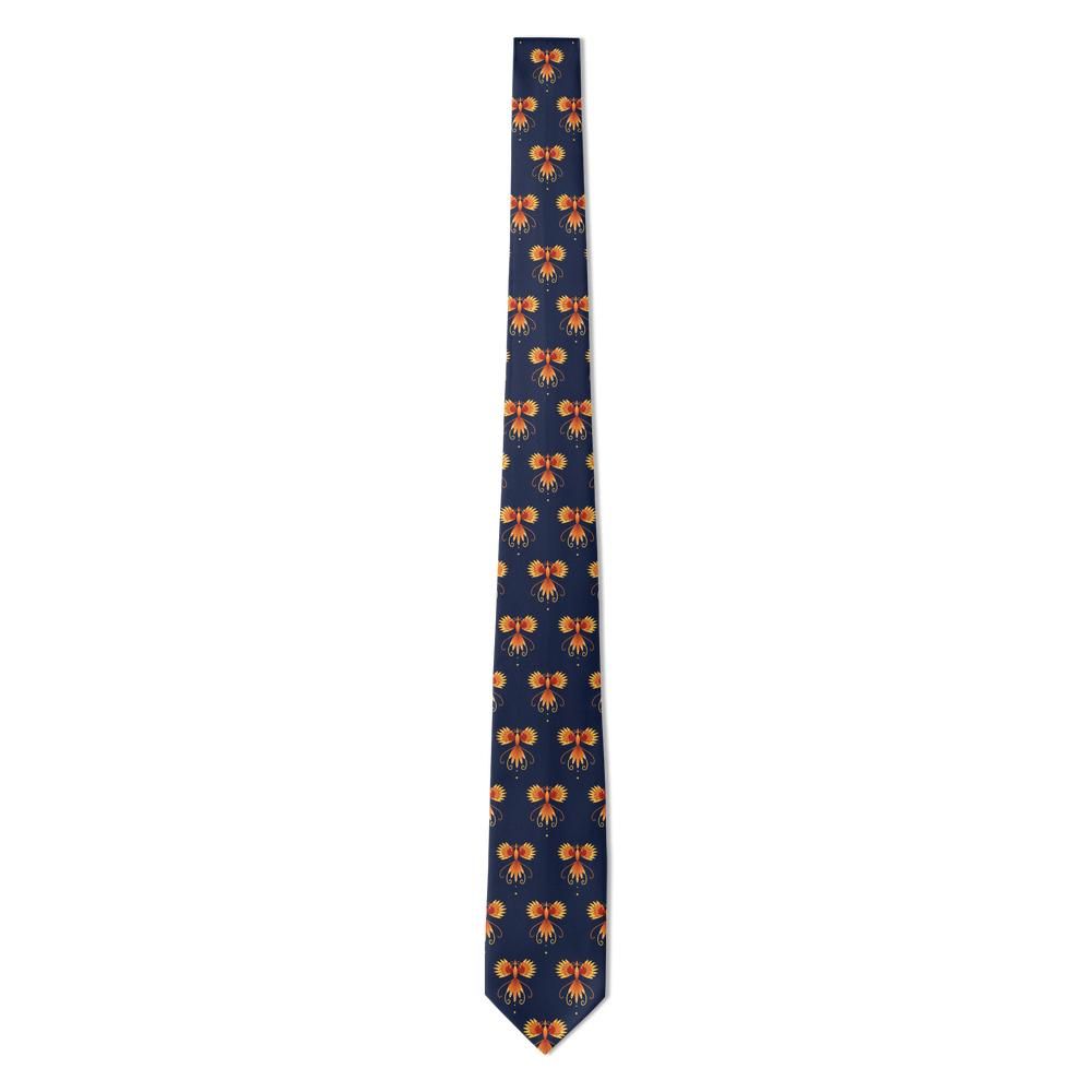 Széchenyi - Navy Phoenix Rising Tie – Born from the Flames