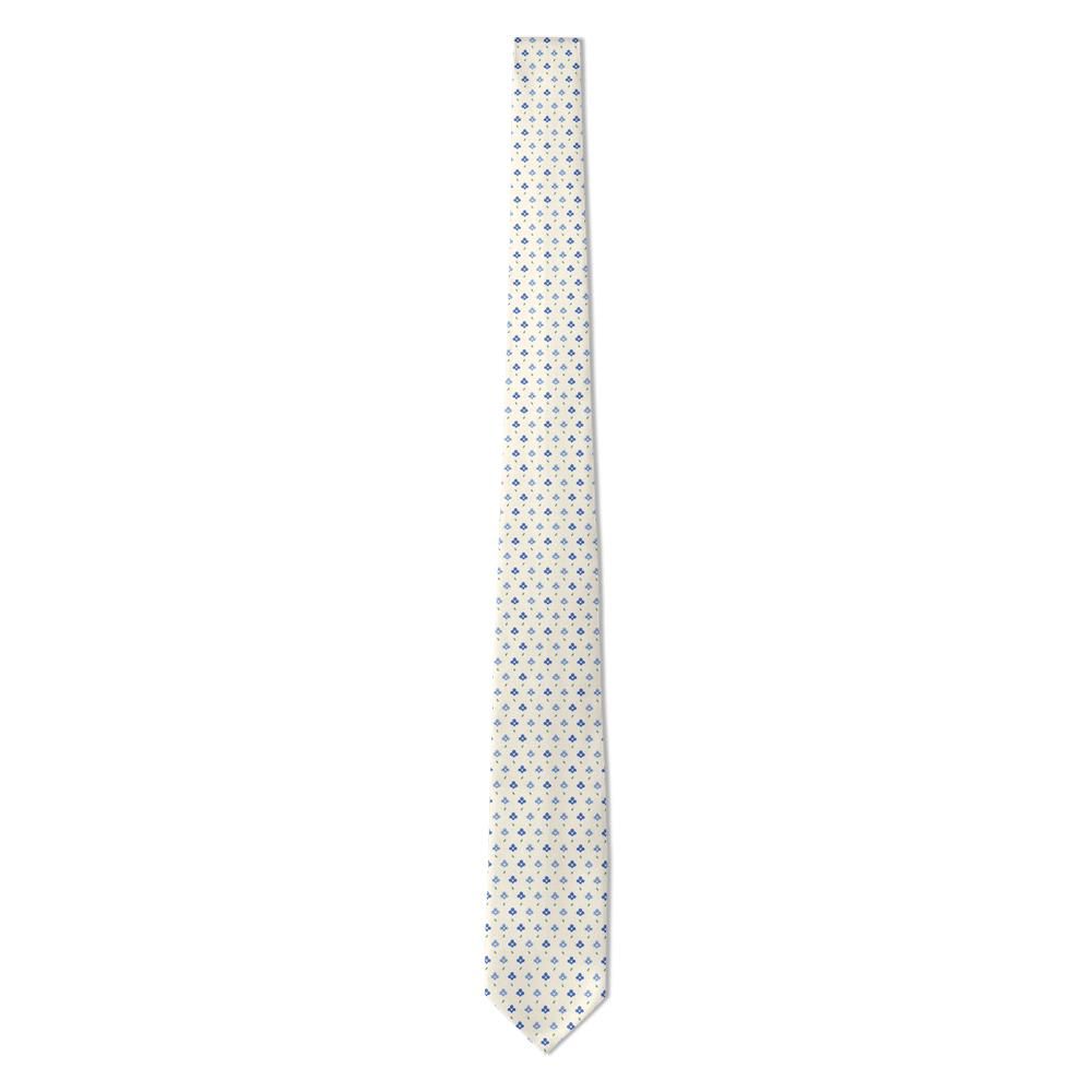 Bubna - Cream & Blue Speedwell Tie – Country Lane